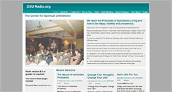 Desktop Screenshot of csuradio.org